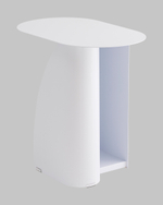 Журнальный столик Yvaine металл белый