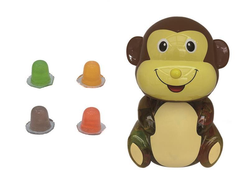 Десерт желейный "Канди клаб" ассорти (с изображением обезьяны) 13гр*100шт*6 банок.