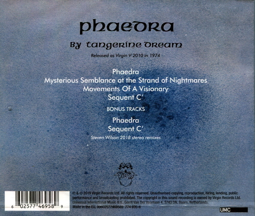 Tangerine Dream / Phaedra (CD)