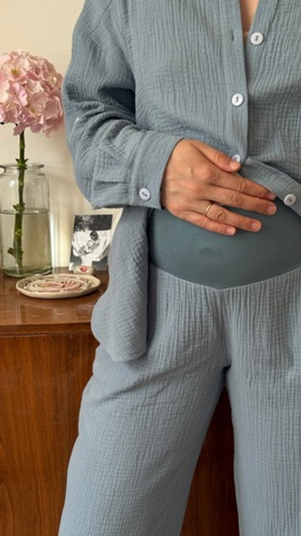 Брюки из муслина для беременных, Грозовое небо