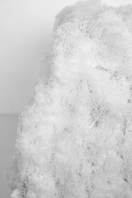 Коврик искусственного снега на тканевой основе 1*1м