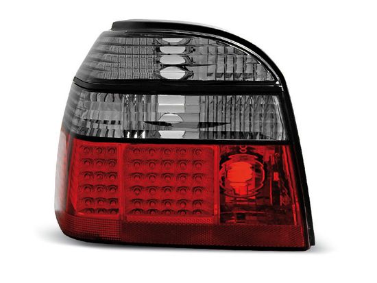 Задние фонари VW Golf 3 red smoke led