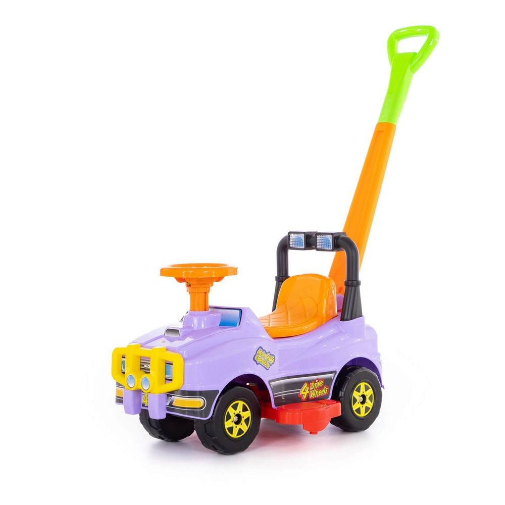Автомобиль Джип-каталка с ручкой-3 (сиреневый)/5 71897