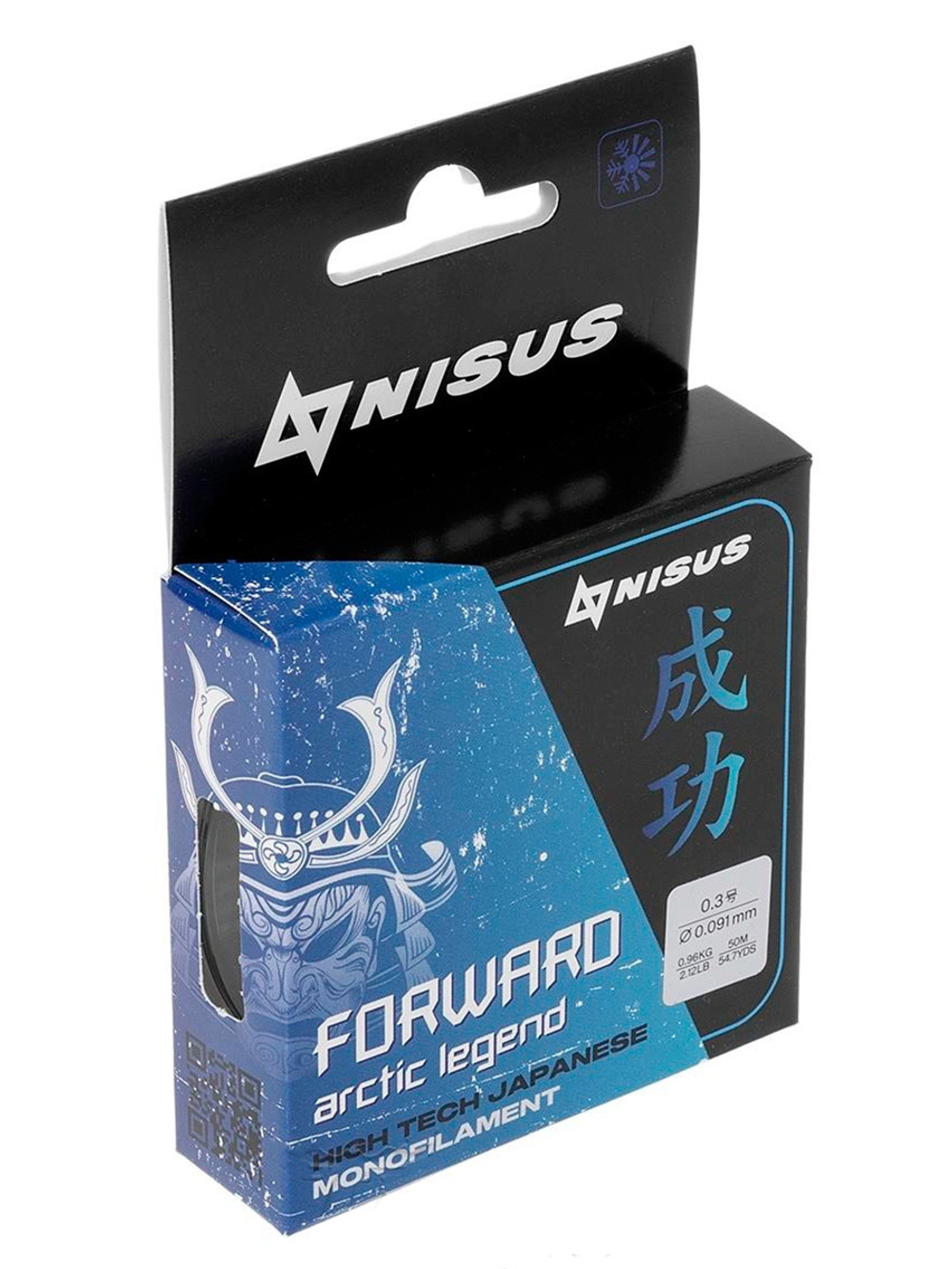 Леска для рыбалки Nisus FORWARD ARCTIC LEGEND Nylon Transparent 0,286mm/50m (N-FAG-0.286-50)