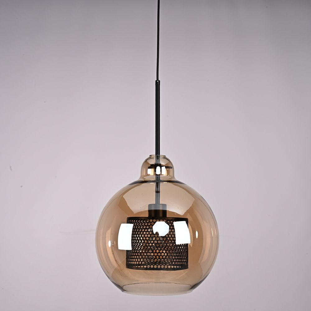 Подвесной светильник CATCH AMBER Pear L D30