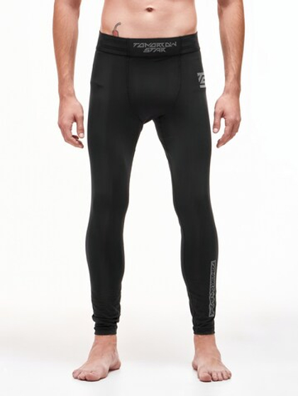 Штаны компрессионные Tomorrow Star Black Line
