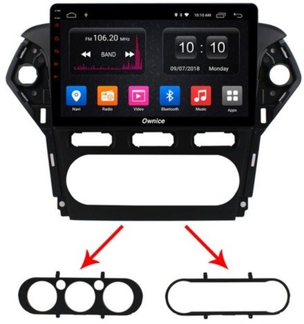 Магнитола для Ford Mondeo 4 2010-2014 - Carmedia OL-1281-1 IPS, Android 10, 8 ядер (TS18), 4G SIM-слот