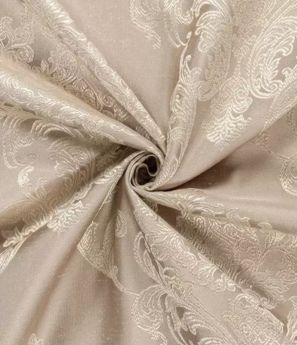 Ткань "Даймонд" Серо-золотой