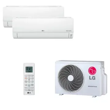 Мультисплит система на 2 комнаты LG DM07RP x 2 / MU2M15