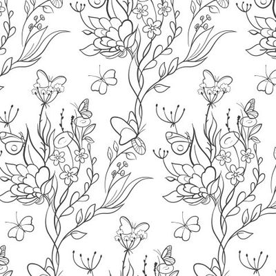 Графические бабочки