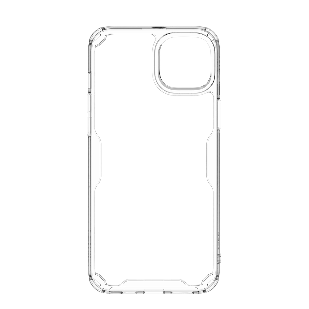 Усиленный прозрачный чехол от Nillkin для смартфона iPhone 15, серия Nature TPU Pro Case