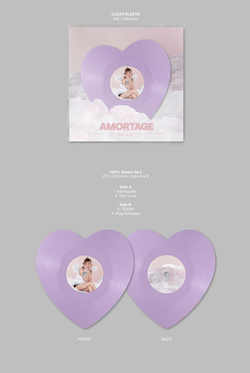 Винил JISOO - AMORTAGE (Vinyl Ver.) (Heart Ver.)