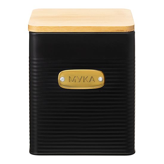 Банка для хранения муки irmel, 3,2 л, графит