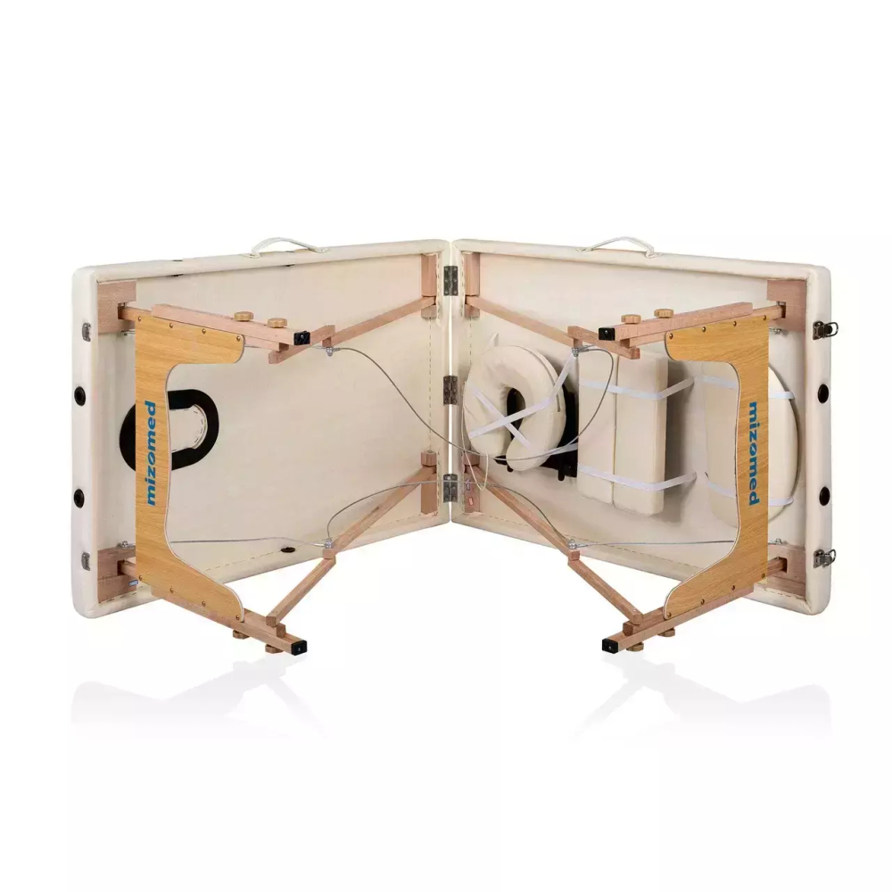 Массажный складной стол Mizomed Standart 2 крем