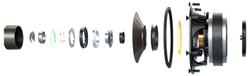 Центральный канал KEF Q6 Meta Satin Black (SP4091B0AA/A1)