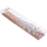 Подвеска «Кристальная сосулька» 26 см (набор 2 шт), Белый