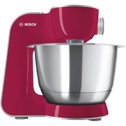 Кухонный комбайн Bosch MUM58420 рубиновый/серебристый