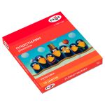 Пластилин 10 цветов Гамма Мультики, 200гр, со стеком, картон. упак.