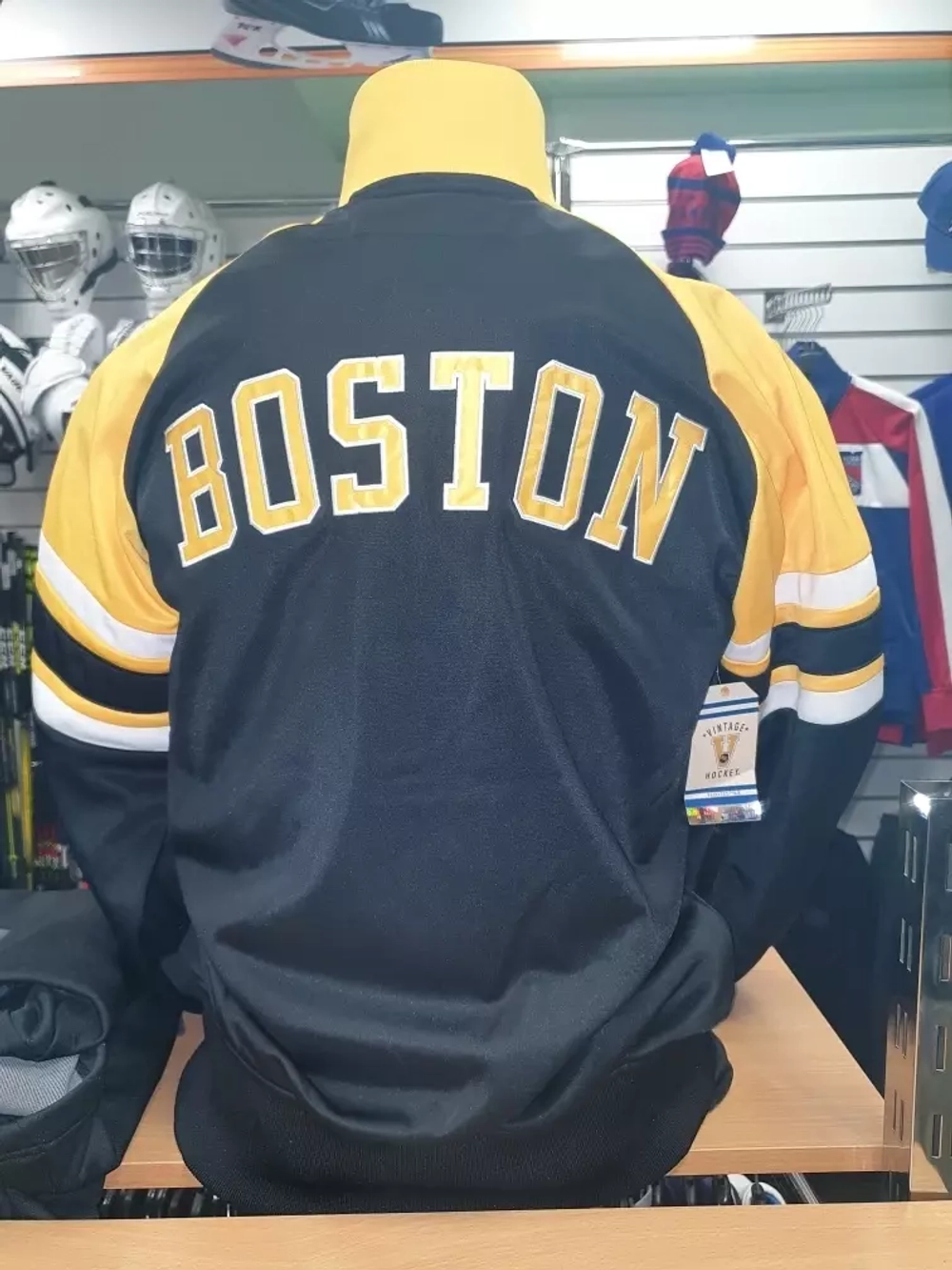 Олимпийка MITCHELL&NESS BOSTON BRUINS SR