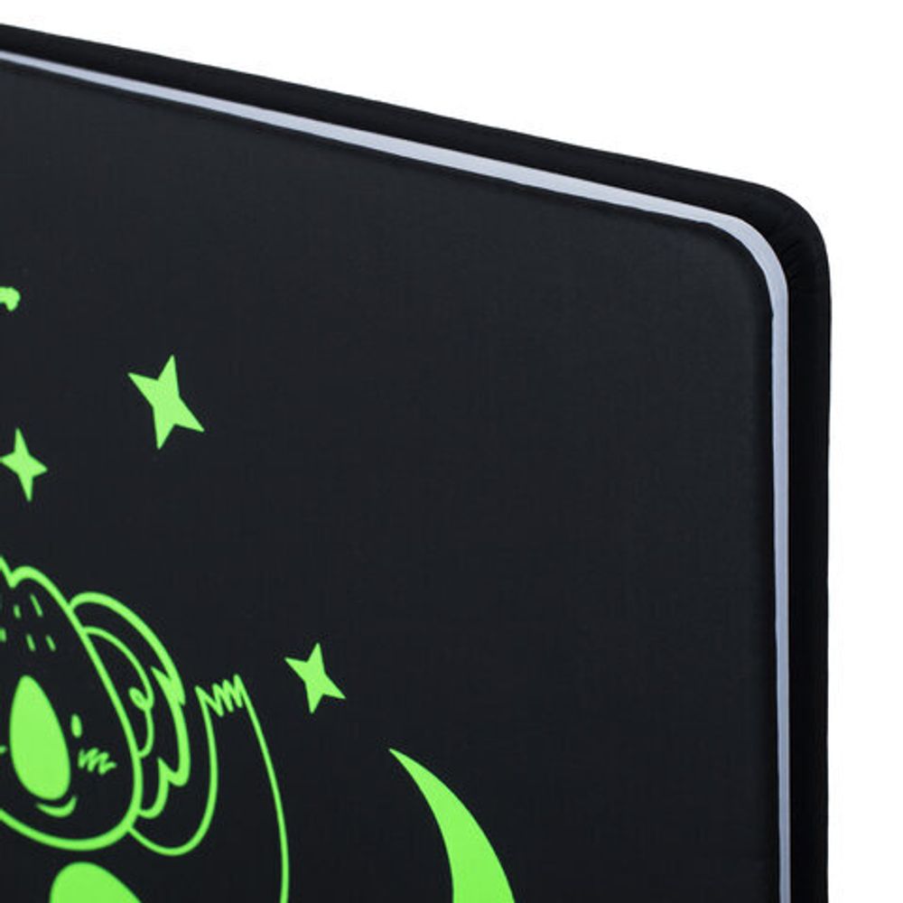 Дневник 1-11 класс 48 л., кожзам (твердая с поролоном), флуоресцентный, BRAUBERG, "Коала", 106199