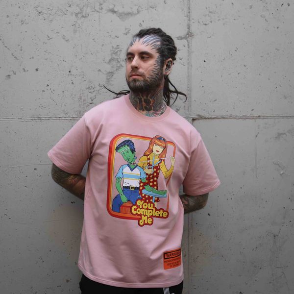 Футболка SR by Epic Merch Complete Me Розовая - фото 2