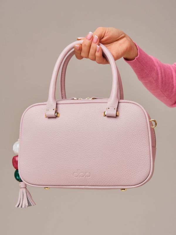 Кожаная сумка Hawaii DBR 31216 розовый дым