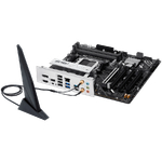 ASUS Main Board Desktop AMD Socket AM5 AMD B850 Chipset 4 x DIMM slots, max. 256GB 1 x DisplayPort 1 x HDMI port 1 x Wi-Fi module 3 x M.2 slots 4 x SATA ATX Form Factor