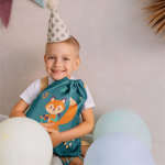 Мешок в садик 33х40, Лисенок (зеленый)