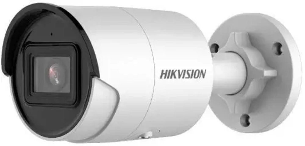 Камера видеонаблюдения Hikvision DS-2CD2043G2-IU 4MM Цветная/ CMOS/ 2688x1520/ угол обзора 84°/ ИК подсветка/ Белый