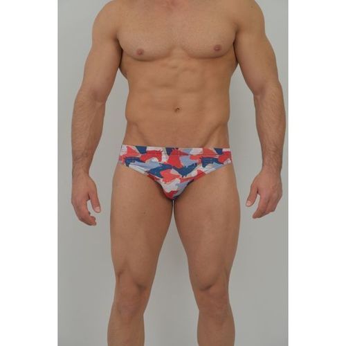 Мужские слипы с разноцветным принтом Boefje VB-43664