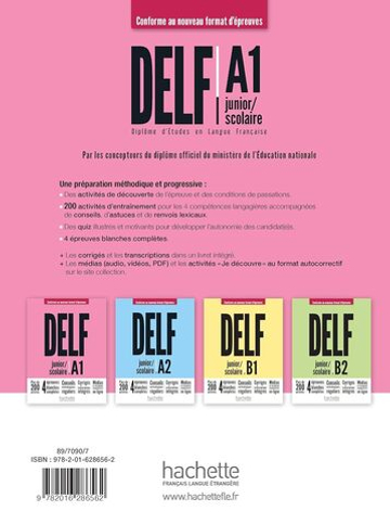 DELF Scolaire et Junior A1 Nouveau format