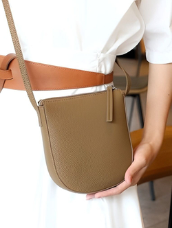 сумка женская натуральная кожа через плечо кросс боди маленькая