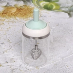 Банка стеклянная «O'lala» с венчиком 7,6*16,4см