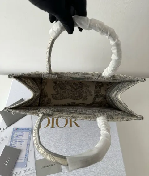 Сумка Dior Book Tote серый