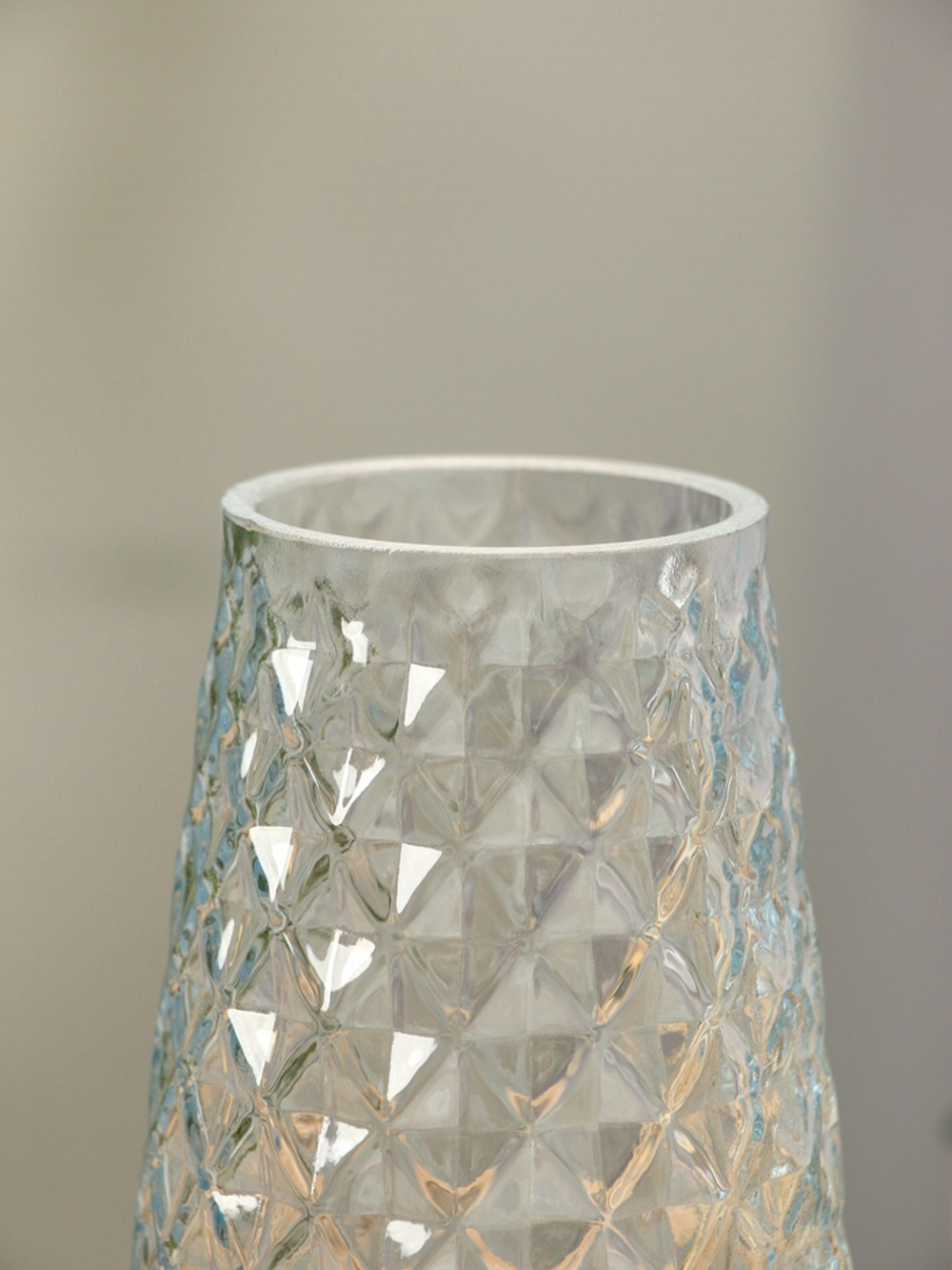 Ваза «Иви», 21.5×9.5×6.5 см, стекло, прозрачная