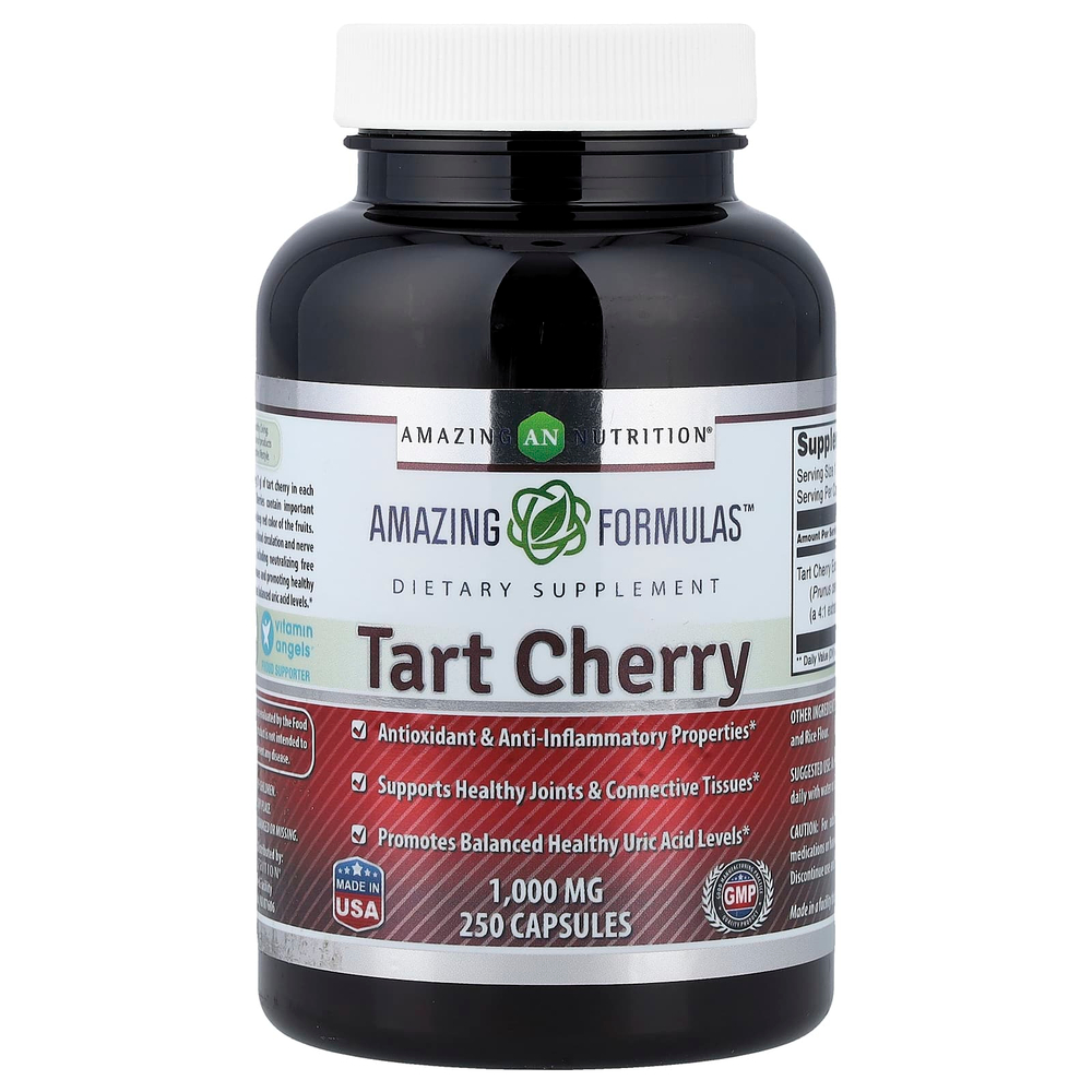 Amazing Nutrition, вишня, 250 капсул (250 мг в 1 капсуле)
