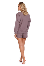 Коротенькие шорты с карманами (Размер: XL) (Цвет: кофейный)