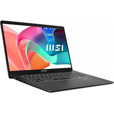 Ноутбук MSI Modern 14 F1MG Core 5 120U 14" FHD (1920*1080), IPS, 16GB, 512GB SSD, Intel Graphics, Win11Pro, Urban Silver