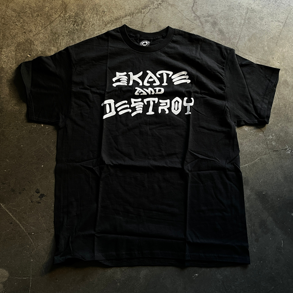 Футболка Thrasher Skate And Destroy Black