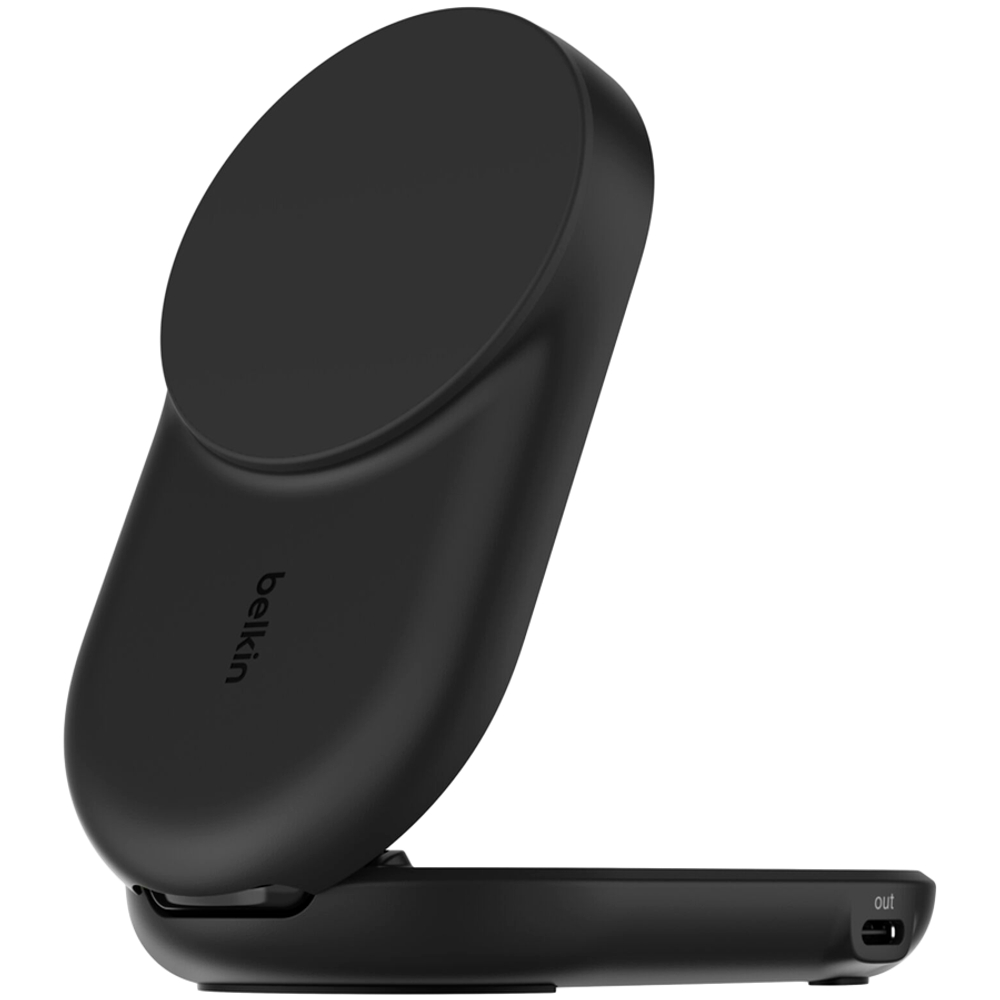 BELKIN 25w Qi2 2-IN-1 Foldable Charger, Black