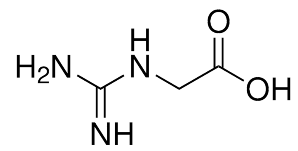N-амидиноглицин - формула