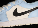 Jordan 1 Low Ice Blue Black