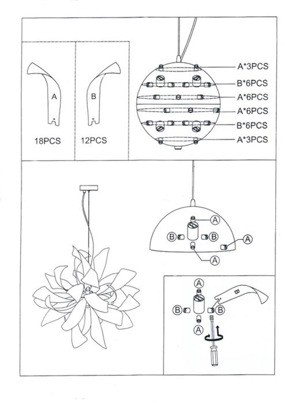 Подвесная люстра Lightstar TURBIO 754267