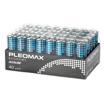 Батарейки Pleomax LR6-40 bulk Economy Alkaline