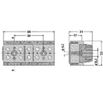 3244711 - G 10/ 5 BD:L1,L2,L3,N,PE - Клемма