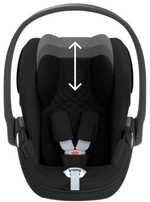 Коляска Cybex Coya Matt Black Frame Cloud T i-Size Sepia Black Plus Leaf Green с дождевиком
