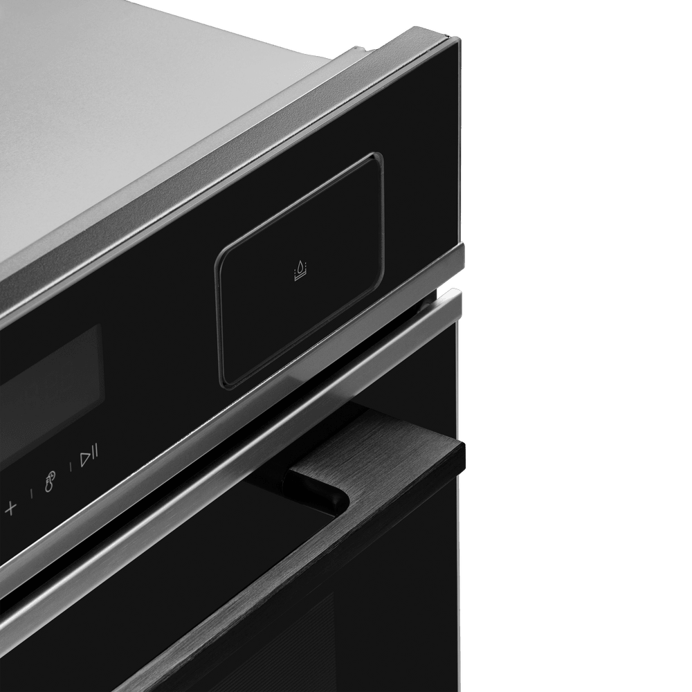 Компактный духовой шкаф электрический с паром MAUNFELD MCMO5016STGB