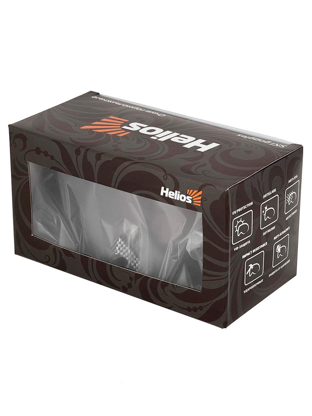 Очки горнолыжные сменные линзы Helios (без футляра) (HS-HX-010-GY)