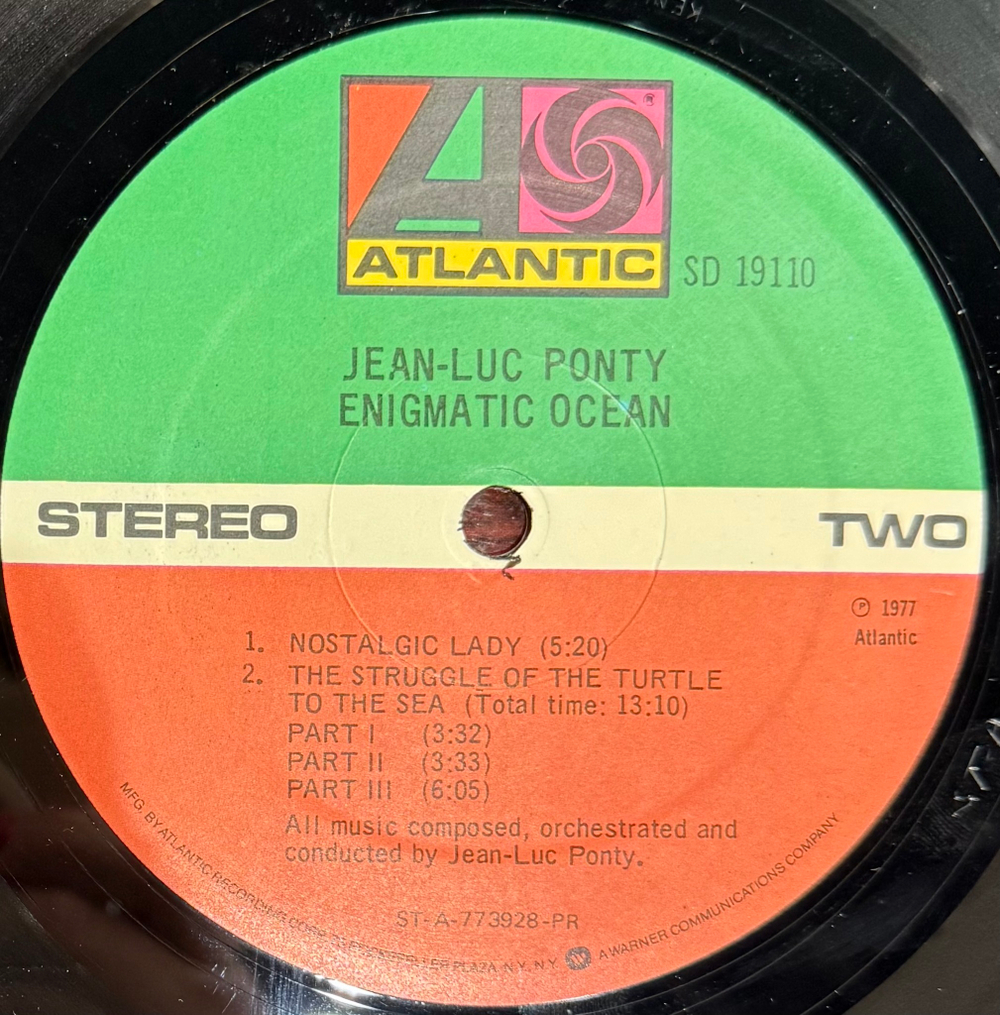 Виниловая пластинка Jean-Luc Ponty ‎– Enigmatic Ocean LP