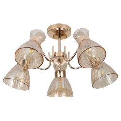 Люстра Rivoli Victoria 9183-305 5хЕ27 60 Вт модерн | Лайт